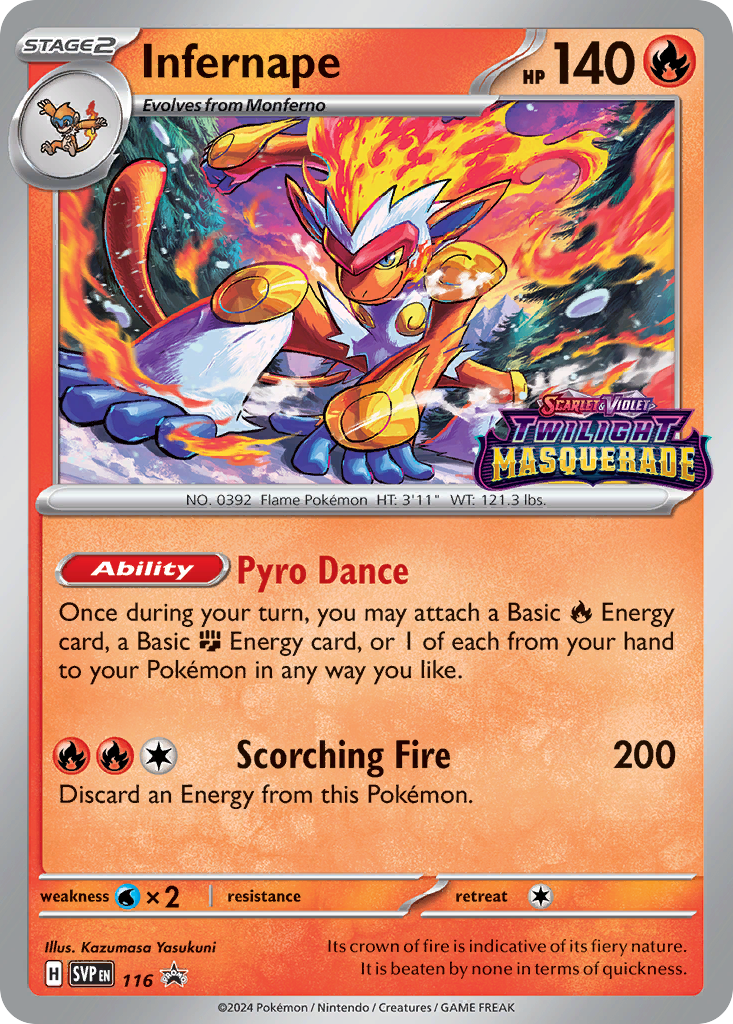 116/215 [PR-SV] Infernape - Promo