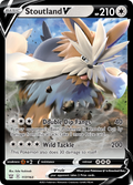 117/163 [BST] Stoutland V - Rare Holo V
