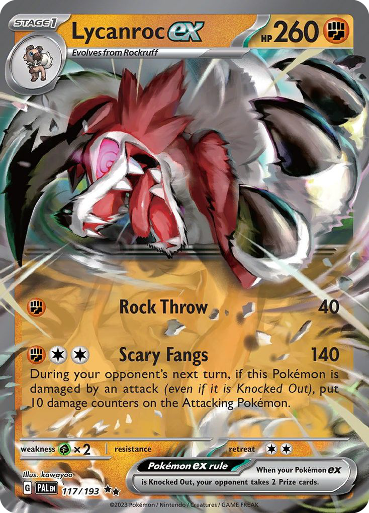 117/193 [SV2] Lycanroc ex - Double Rare