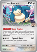 117/159 [JTG] Hop's Snorlax - Rare