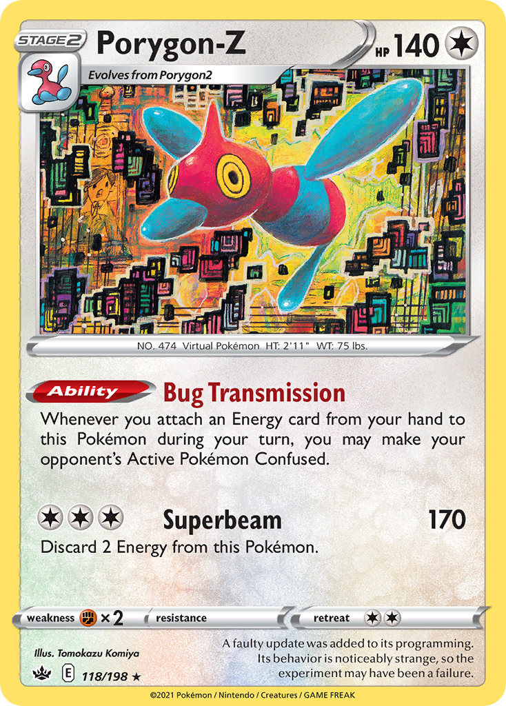118/198 [CRE] Porygon-Z - Rare Holo