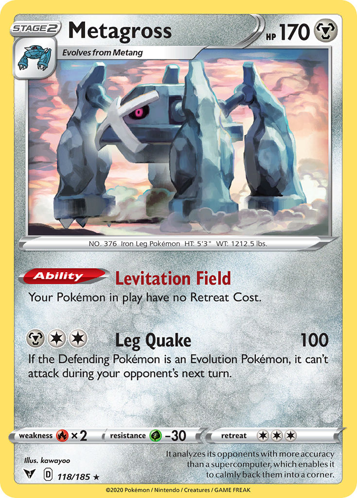 118/185 [VIV] Metagross - Rare