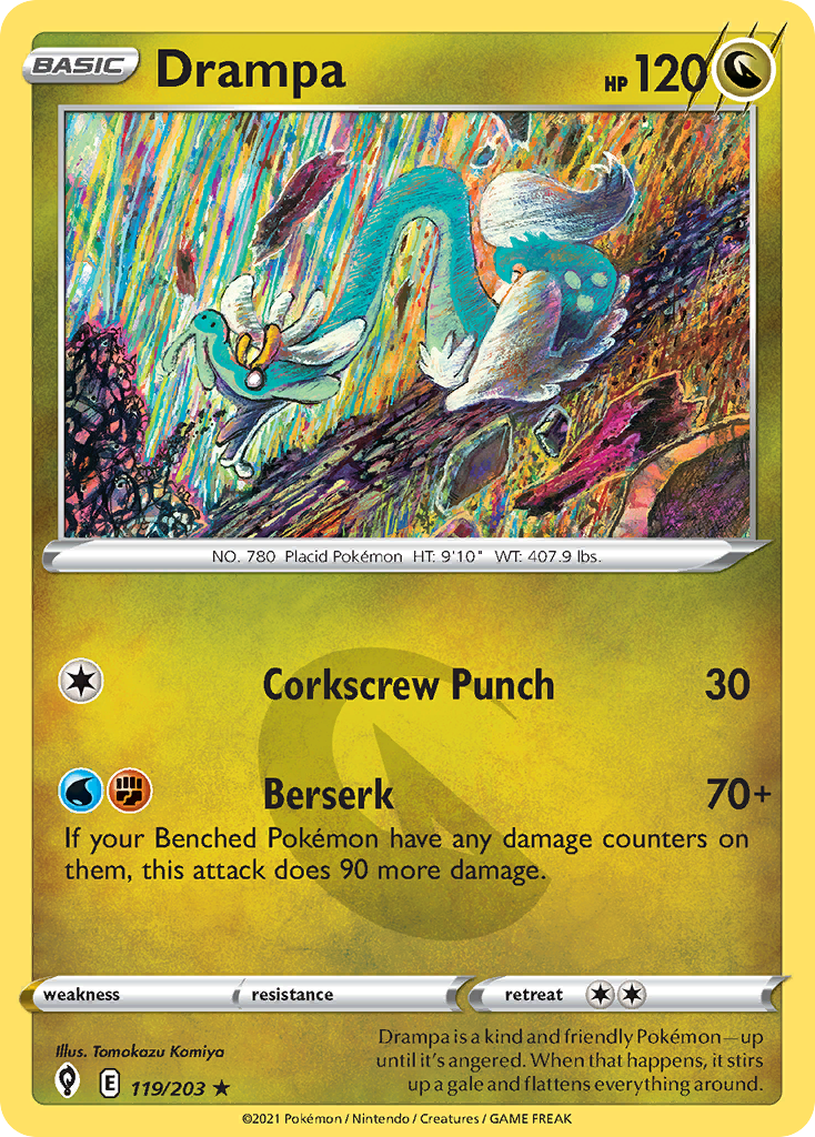119/203 [EVS] Drampa - Rare