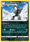 119/202 [SSH] Galarian Obstagoon - Rare Holo