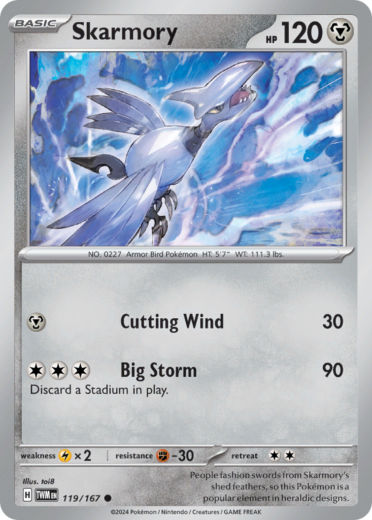 119/167 [TWM] Skarmory - Common