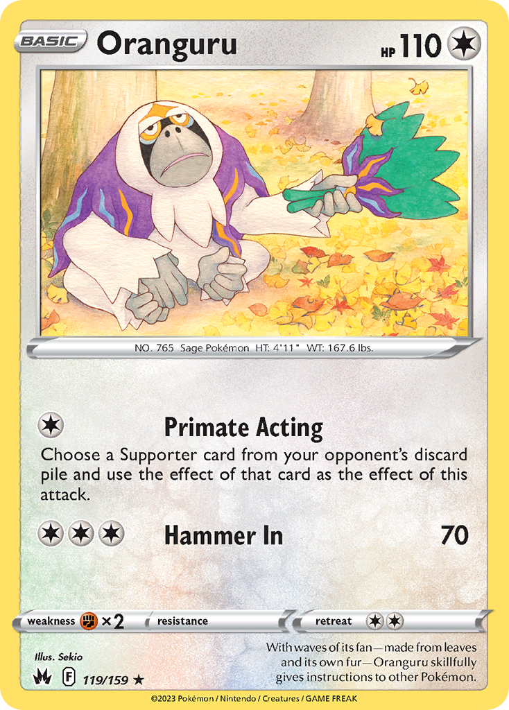 119/159 [CRZ] Oranguru - Rare