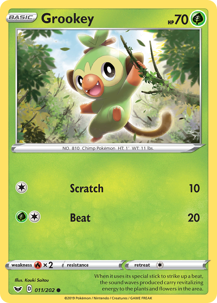 11/202 [SSH] Grookey - Common