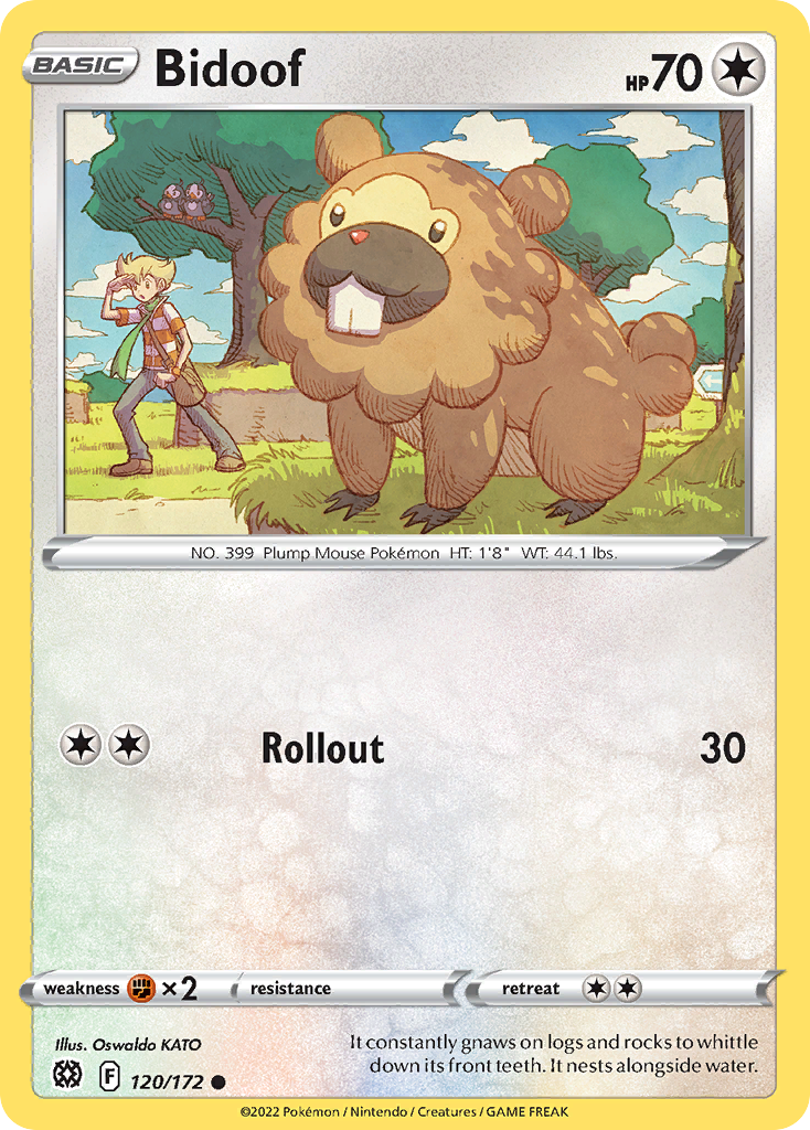 120/172 [BRS] Bidoof - Common