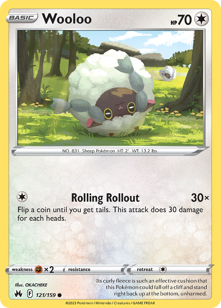 121/159 [CRZ] Wooloo - Common