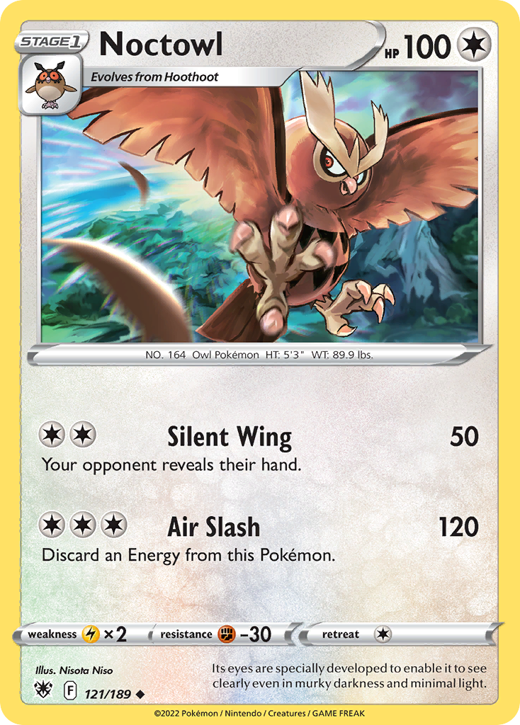 121/189 [ASR] Noctowl - Uncommon