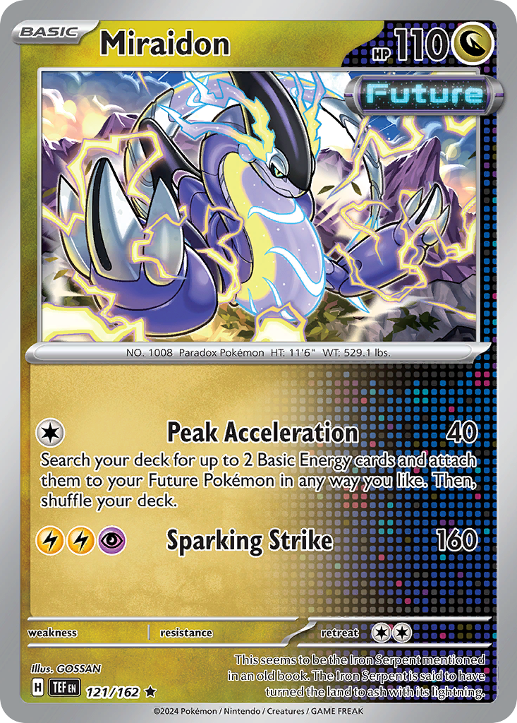 121/162 [TEF] Miraidon - Rare