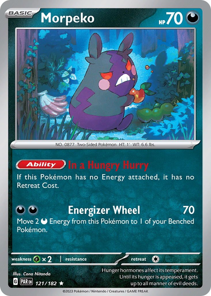 121/182 [SV4] Morpeko - Rare