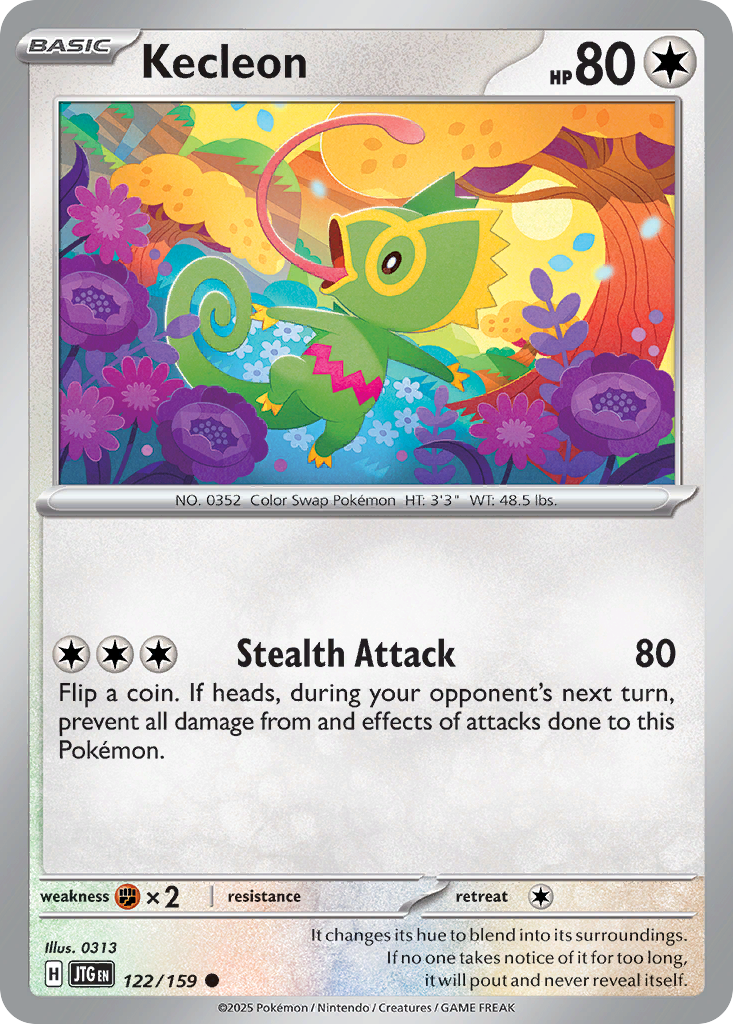 122/159 [JTG] Kecleon - Common