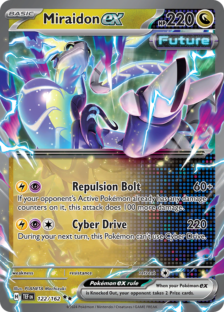 122/162 [TEF] Miraidon ex - Double Rare
