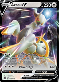 122/172 [BRS] Arceus V - Rare Holo V