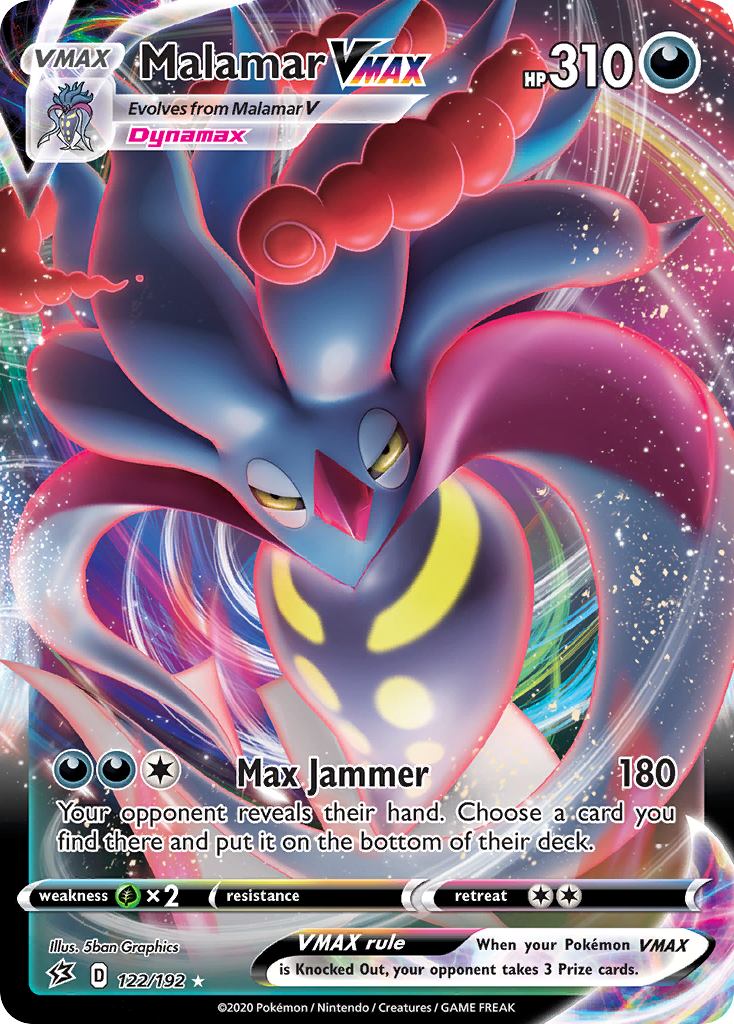 122/192 [RCL] Malamar VMAX - Rare Holo VMAX
