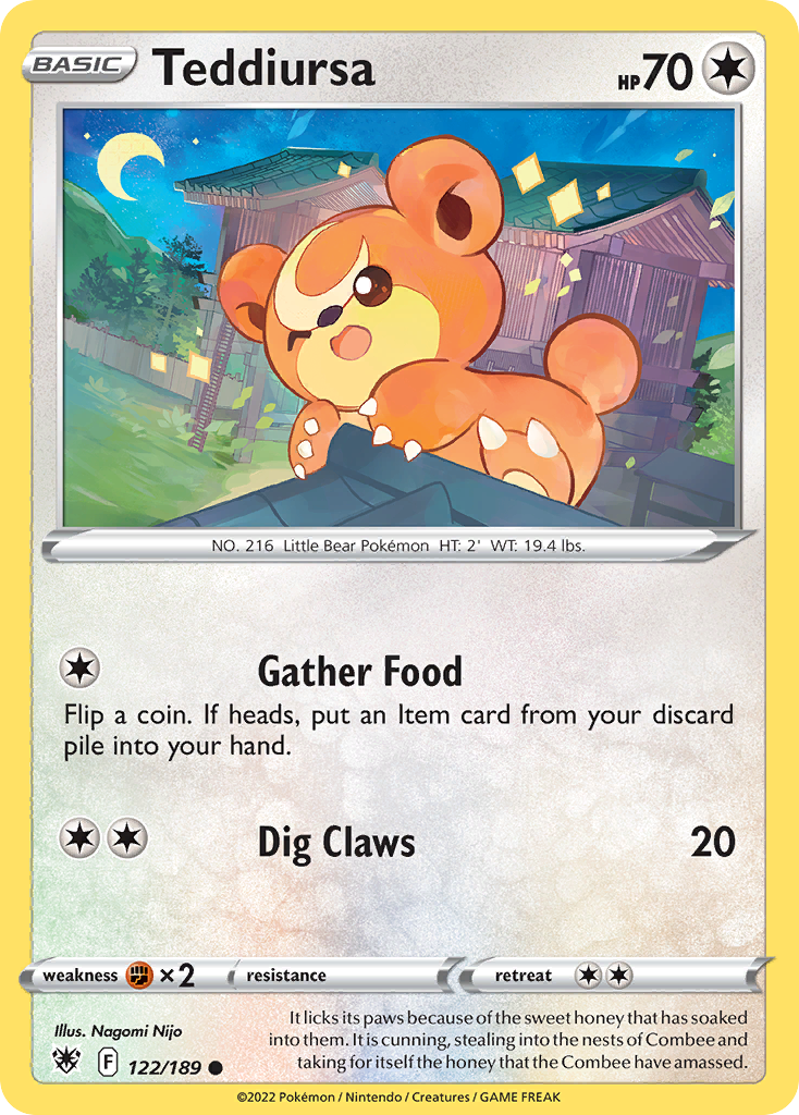 122/189 [ASR] Teddiursa - Common