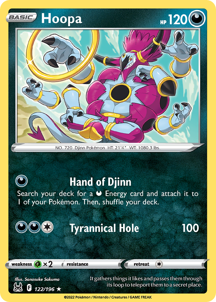 122/196 [LOR] Hoopa - Rare