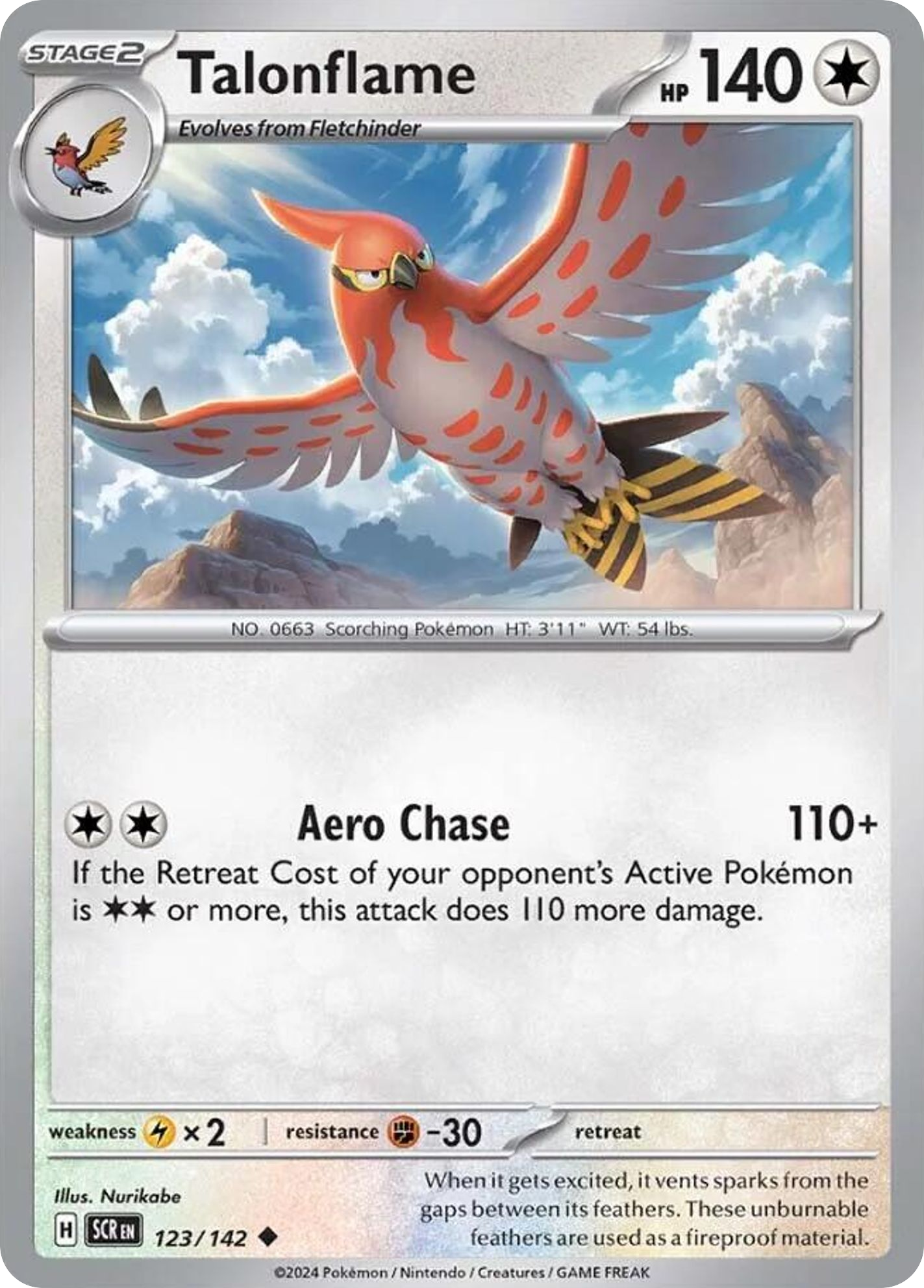 123/142 [SCR] Talonflame - Uncommon