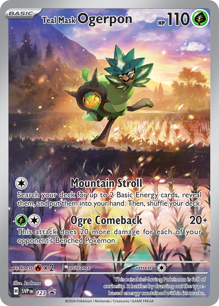 123/215 [PR-SV] Teal Mask Ogerpon - Promo