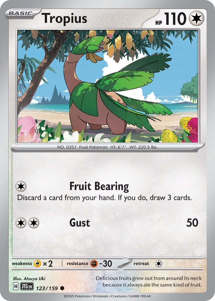 123/159 [JTG] Tropius - Common