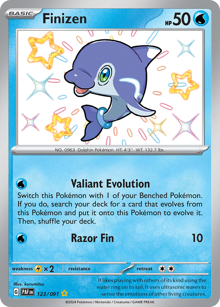 123/91 [SV4PT5] Finizen - Shiny Rare