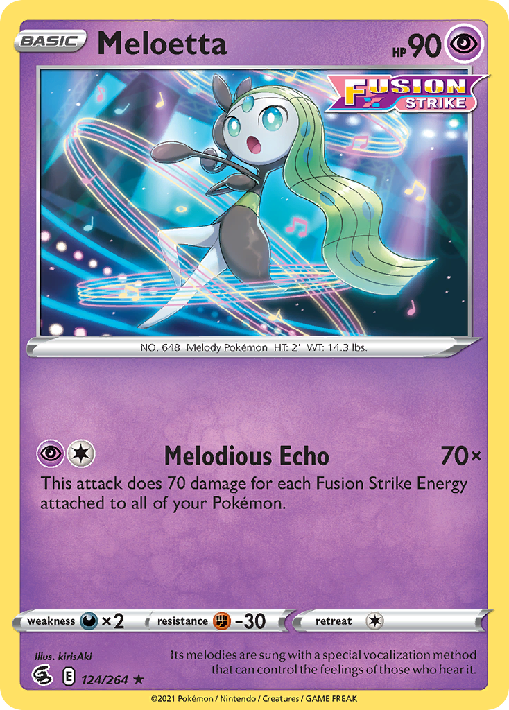 124/264 [FST] Meloetta - Rare