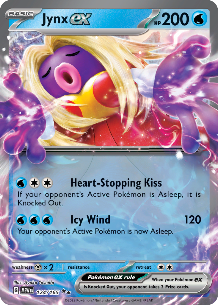124/165 [SV3PT5] Jynx ex - Double Rare