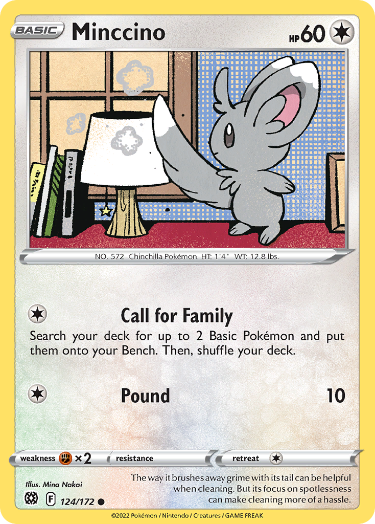 124/172 [BRS] Minccino - Common
