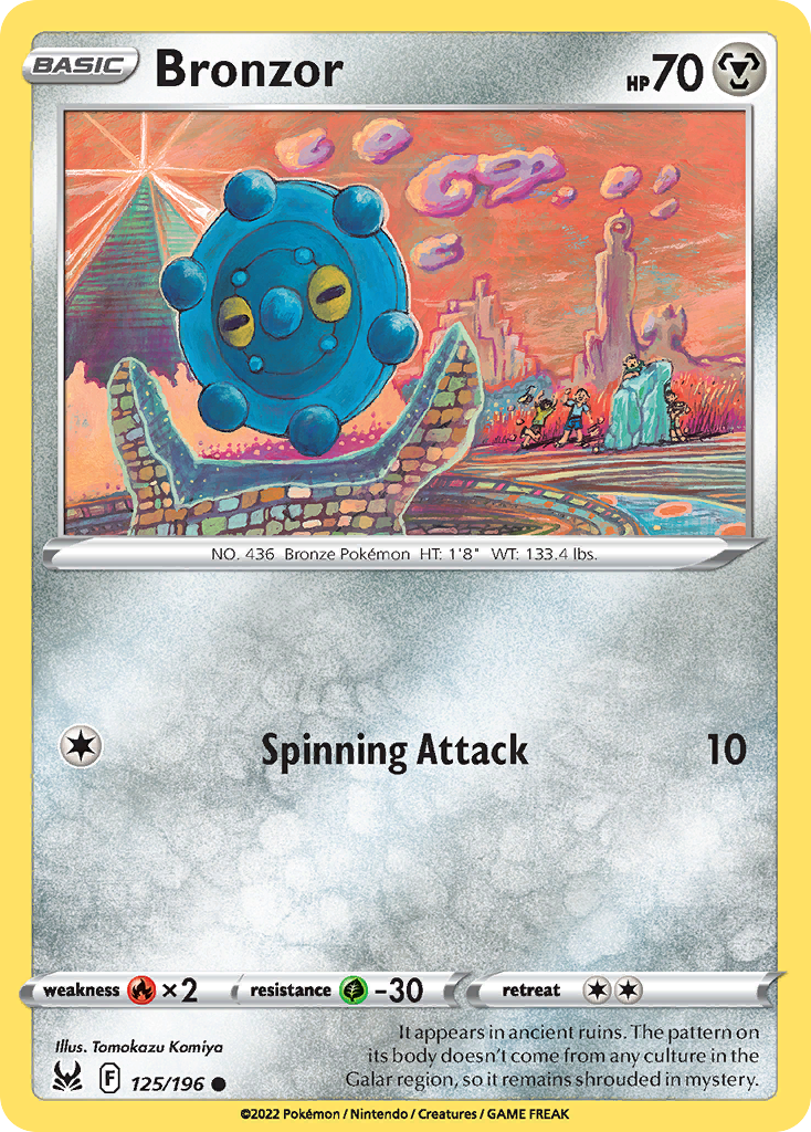 125/196 [LOR] Bronzor - Common