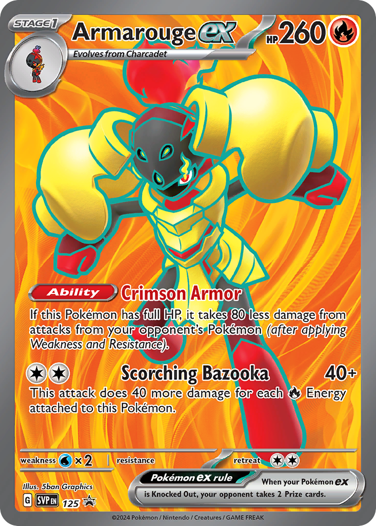 125/215 [PR-SV] Armarouge ex - Promo
