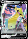126/185 [VIV] Aegislash V - Rare Holo V