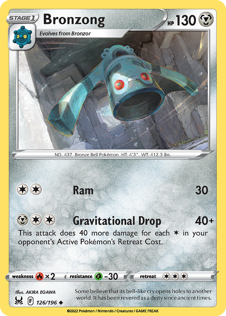 126/196 [LOR] Bronzong - Uncommon