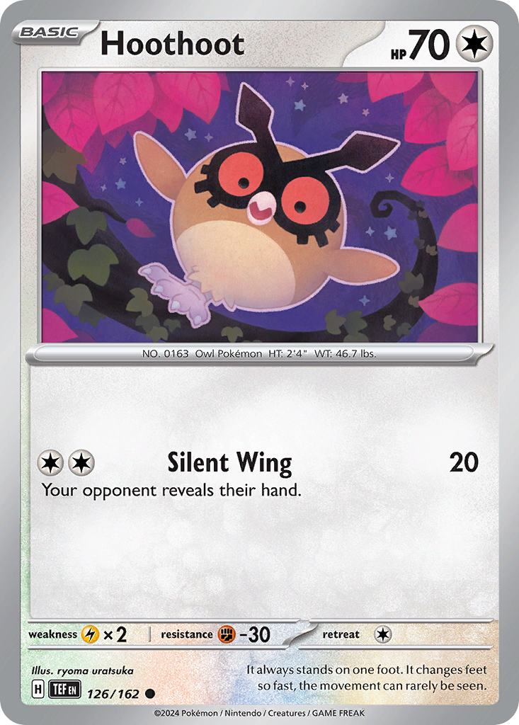 126/162 [TEF] Hoothoot - Common