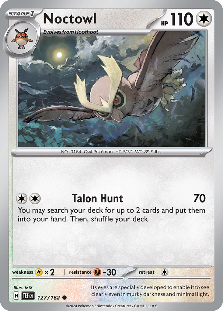 127/162 [TEF] Noctowl - Common