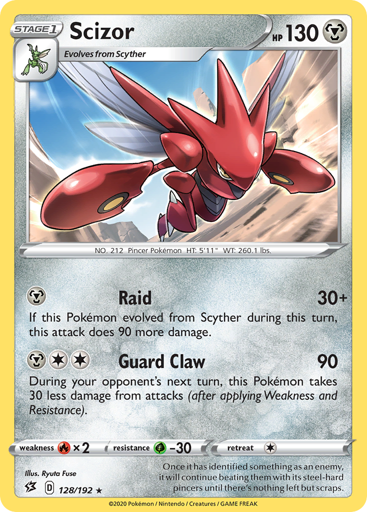 128/192 [RCL] Scizor - Rare