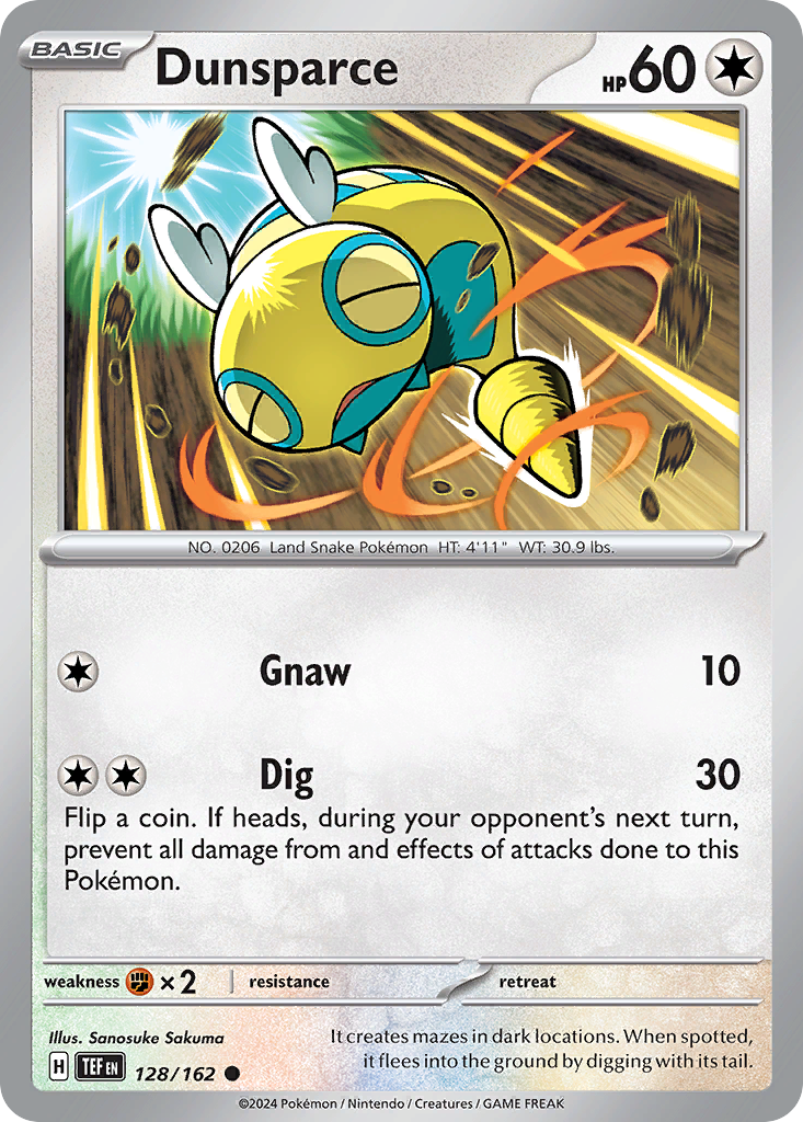 128/162 [TEF] Dunsparce - Common