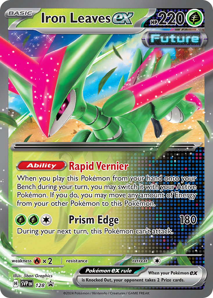 128/215 [PR-SV] Iron Leaves ex - Promo