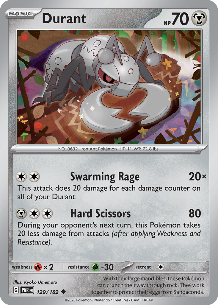 129/182 [SV4] Durant - Uncommon
