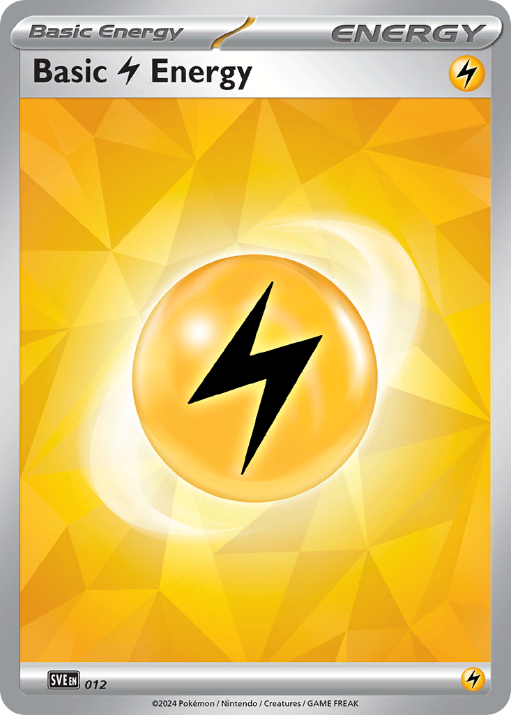 12/8 [SVE] Basic Lightning Energy - Unknown
