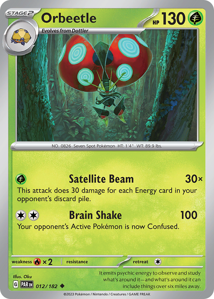 12/182 [SV4] Orbeetle - Uncommon