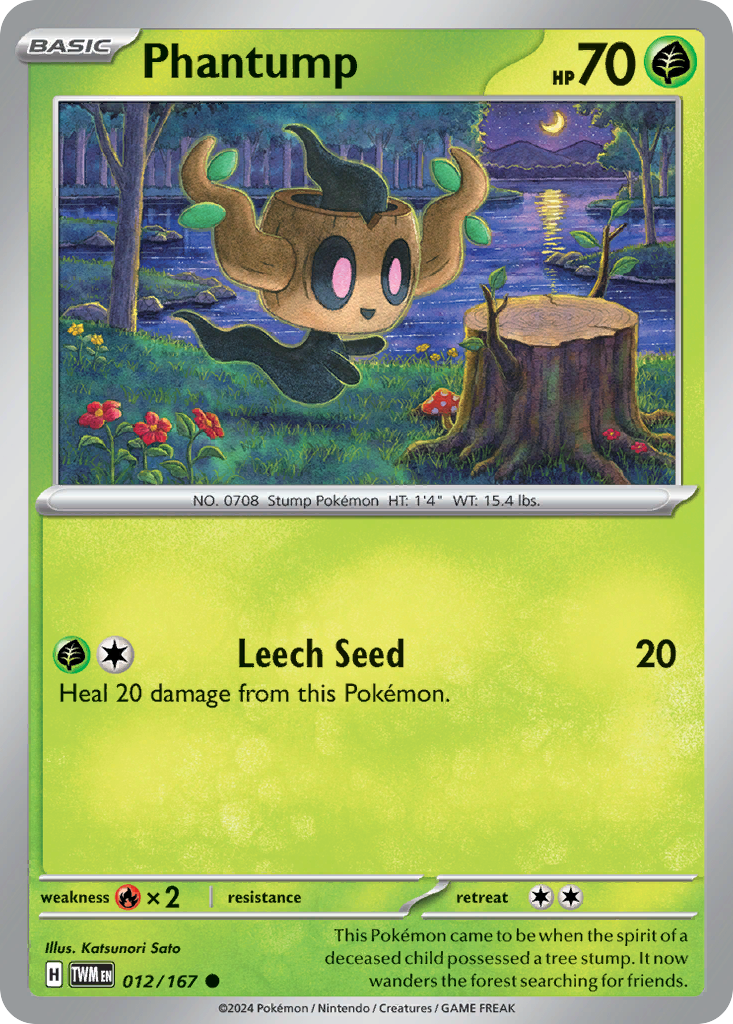 12/167 [TWM] Phantump - Common