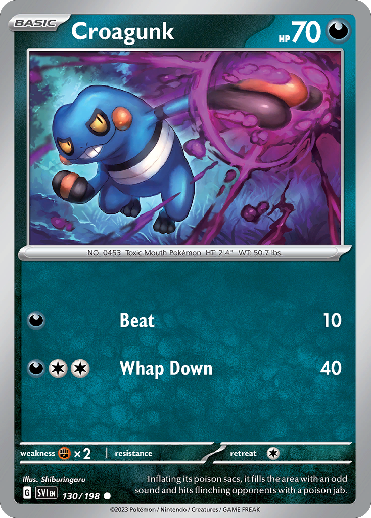 130/198 [SV1] Croagunk - Common
