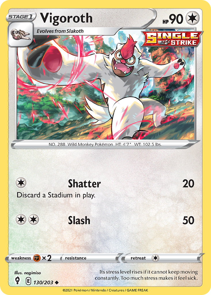 130/203 [EVS] Vigoroth - Uncommon