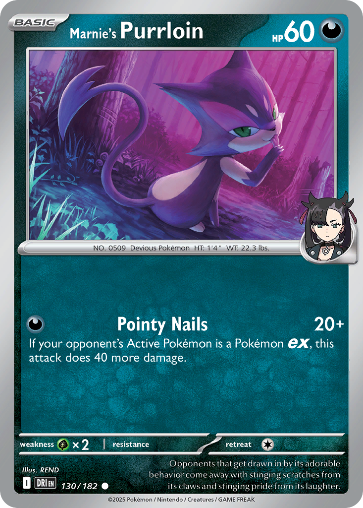 130/182 [DRI] Marnie's Purrloin - Common