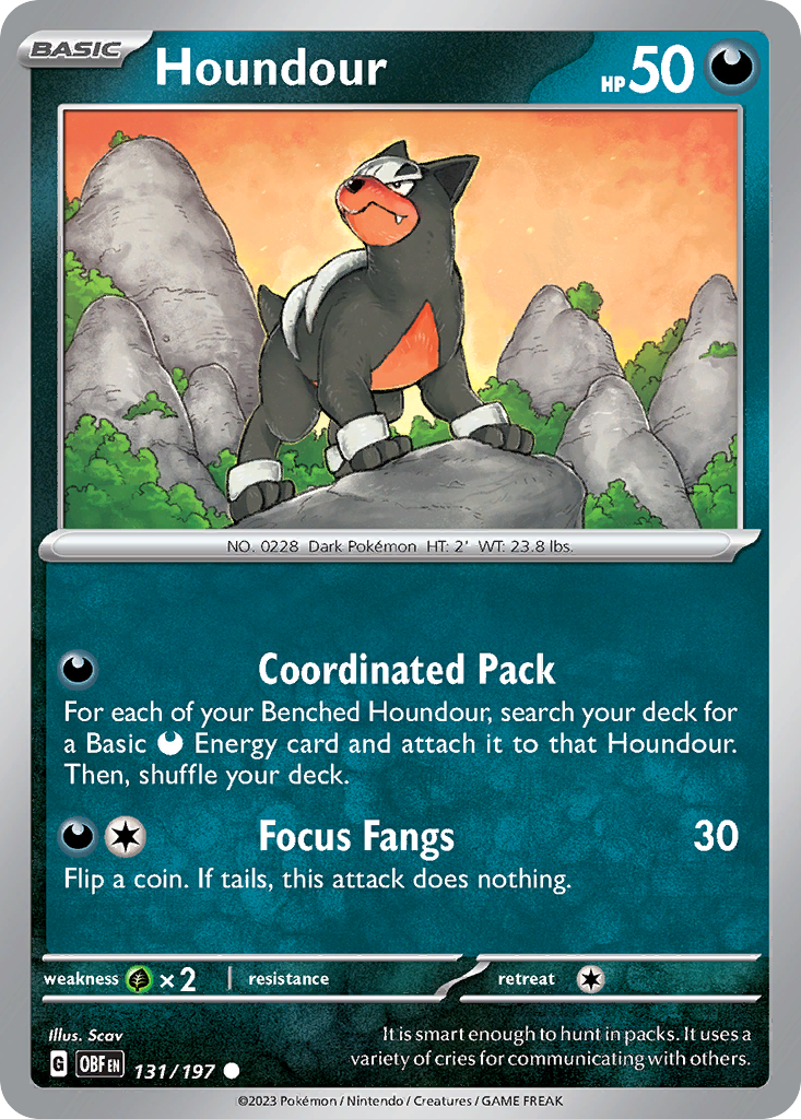 131/197 [SV3] Houndour - Common