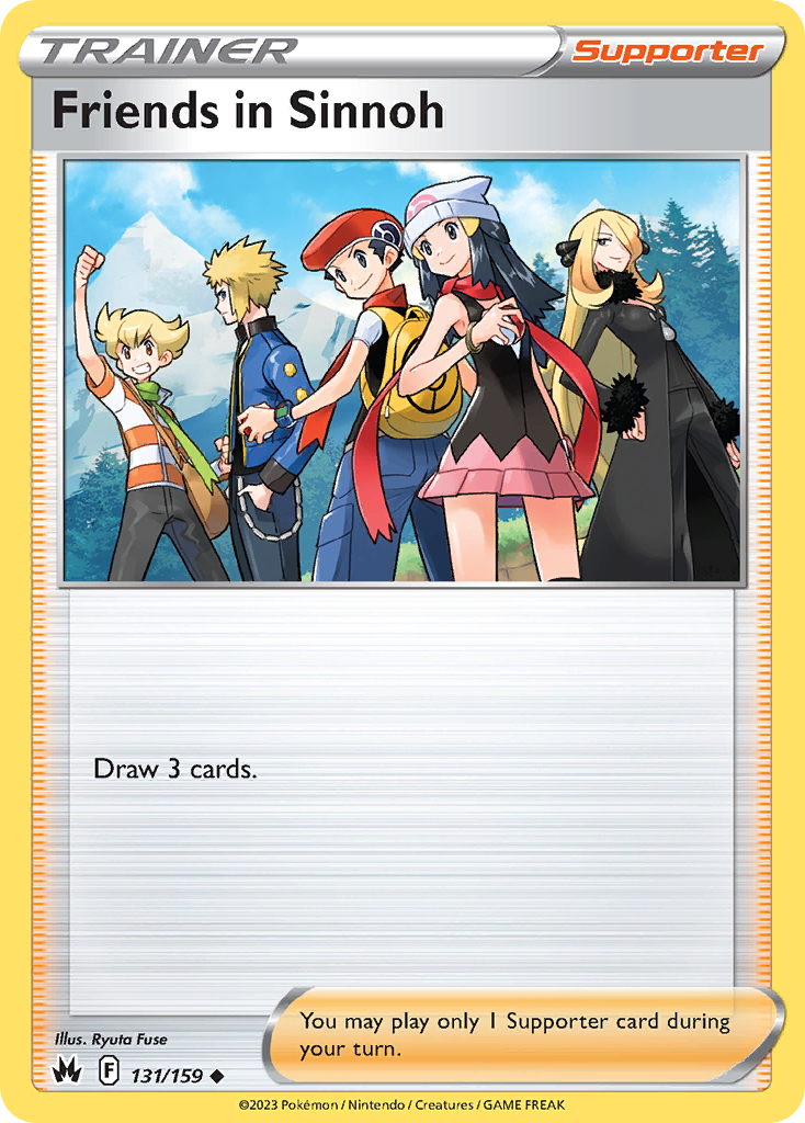131/159 [CRZ] Friends in Sinnoh - Uncommon