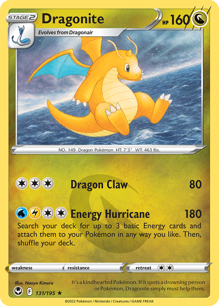 131/195 [SIT] Dragonite - Rare Holo