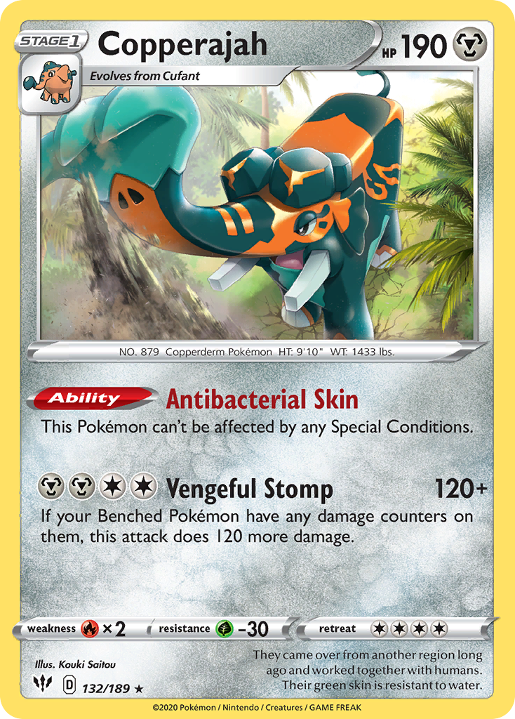 132/189 [DAA] Copperajah - Rare Holo