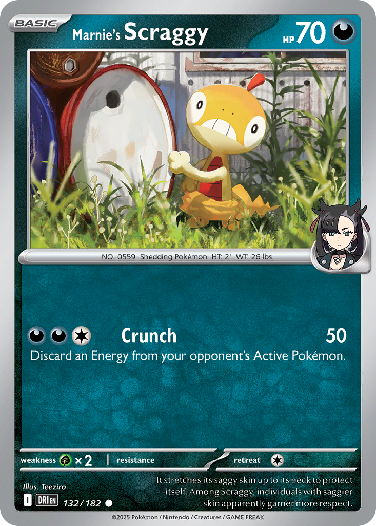 132/182 [DRI] Marnie's Scraggy - Common